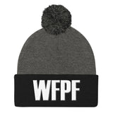 WFPF Embroidered on a Pom Pom Knit Cap... Choose your color! (Available in USA only... sorry!)